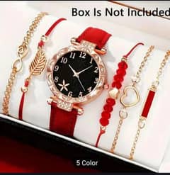 6-piece watch set for Women