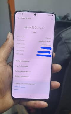 Samsung S20 Ultra sim wokring