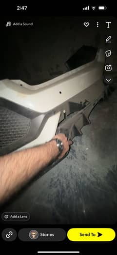 Honda civic type r bumpers