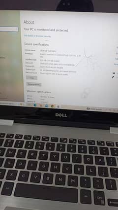 HP laptop core i5 7 gen 8/256 ssd touchscreen