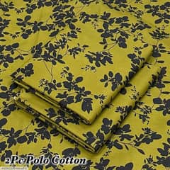 2 PC Women Unstitched Printed Suits