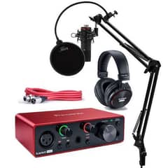 Focusrite Scarlett solo Recording Bundle