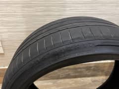 low profile tyres new condition