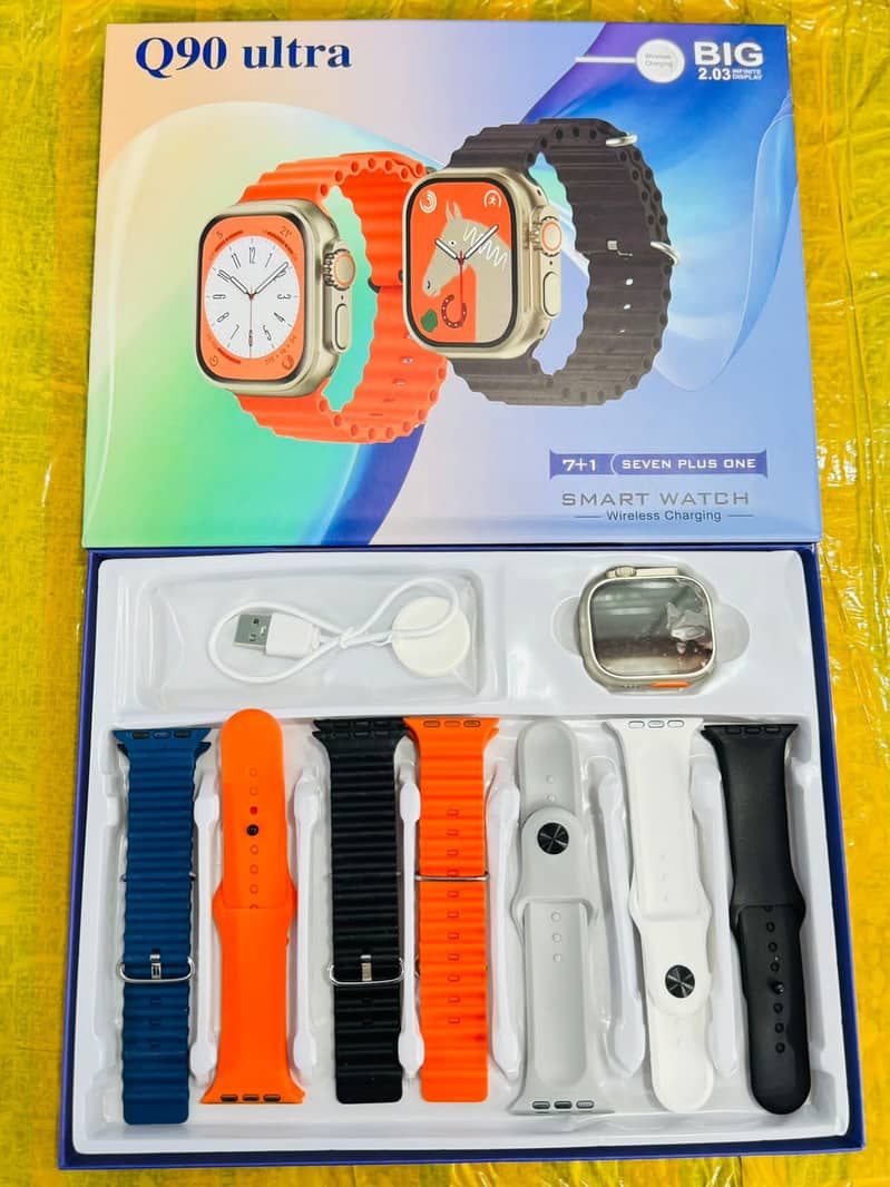 Different type of Smart watches available in stock 7+1  S10 Ultra 15