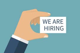 jobs required for Male and Female Staff
