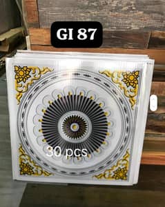 Gypsum ceiling 2*2-Pvc wall paneling-Hard paneling-Fancy ceiling-vinyl