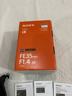 Sony ZEISS FE 35mm 1.4 better then sigma DG DN  O3l7.4OO47O7