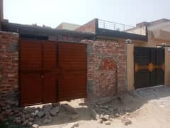 5 Marla house gray scture single story price 39 lack location main ferozepur road kahna stop Lahore
