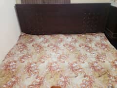 New Condition Bed Set With (Diamond) Mattress 6"
