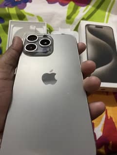 Iphone 15 Pro Max Natural Titanium 256GB JV