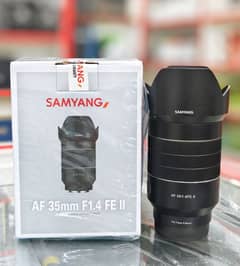 Samyang 35mm F/1.4 FE II Lens for Sony e mount (HnB digital)
