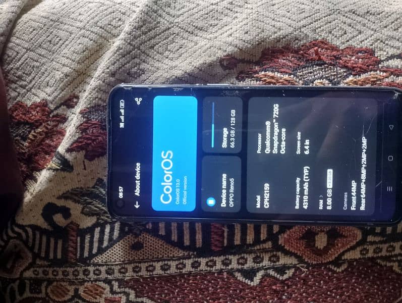 oppo Reno 5 8+8 128 gb 1