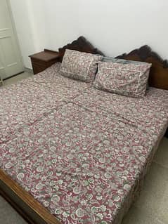Solid wood 2 beds