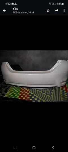Bumper farnd back +2 moter ghard L +R