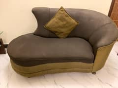dark brown sofa set