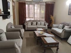 sofa set with tables