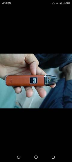 OXVA XLIMS PRO | POD WITH CORAL ORANGE COLOUR & 0.6 COIL | RGB LIGHT