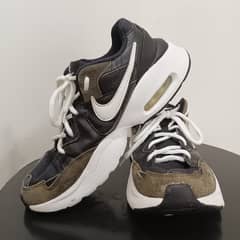 Men’s Air Max Style Sneakers – Black & White Comfort Runners