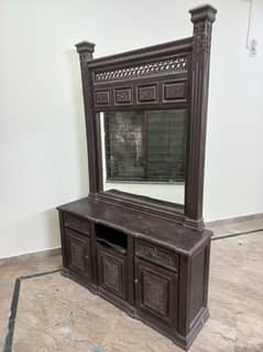 dressing solid wood