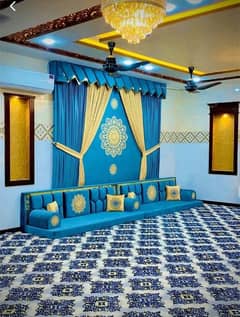 wallpaper/wpc panel/vinyl flooring/wooden floor/ceiling/grass