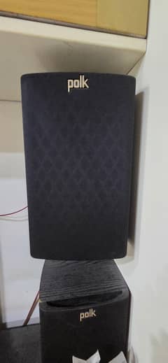 Polk audio speaker with onlyo tx nr 737 amp