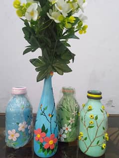 Glass Bottle for Money plant or Flowers