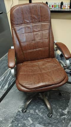Swing Chair for sale with leather sheet coating.