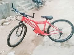 Bicycle with gear, 9/10 condition without bottle