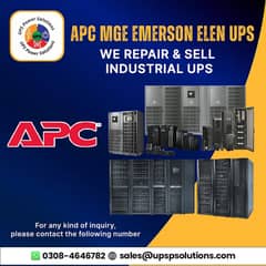 Industrial UPS – APC, MGE, Emerson, ELEN –  Sale Available