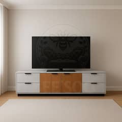 Premium TV Console Table | Modern LCD Stand | Stylish Media Unit.