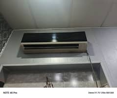 AC Split 1.5 Ton Haier in Genioun Gas