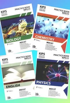 MCAT prep and practice books of kips