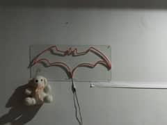 Red Batman Neon Sign