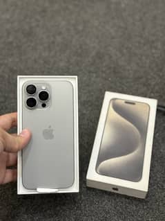 Iphone 15promax CA model jv 10/10 condition battery 100% 70 cycles