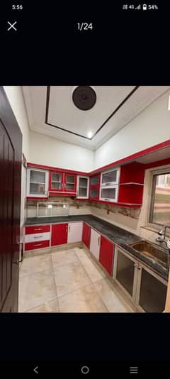 Main Rafi qamar road New brand luxury 5 Marly double story house for sale