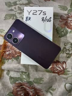 box packed condition of Vivo y27s 8+8gb ram
