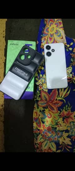 Infinix hot 30 play with full accessories sale and exchange possible