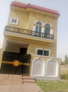 03MARLA BRAND NEW DOUBLE STORY HOUSE IS AVAILABLE FOR SALE AT PRIME LOCATION IN KHAYABAN-E-AMIN A BLOCK