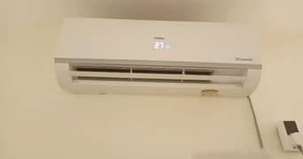 Haier AC DC inverter 1.2 ton urgent for sale