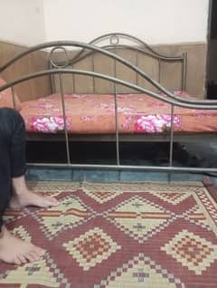 Iran beds  with 2 side Tables