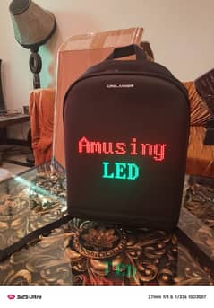 *LED Backpack with Programmable Screen|Travel|LED Backpack|Display*
