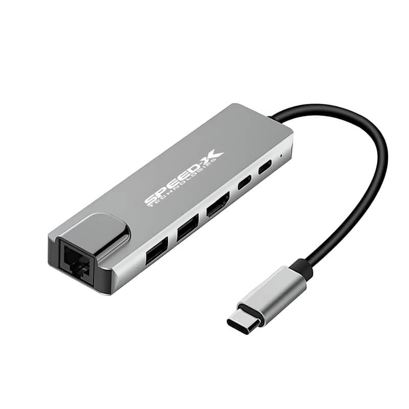 5 IN1 / 8 in 1 / 11 in 1 MULTIPORT TYPE C TO USB C 4K HDMI LAN VGA HUB 4