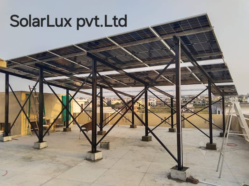 Complete Hybrid Solar system with Netmetring 6