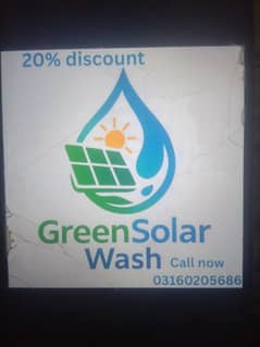 20%discount on solar panel clening