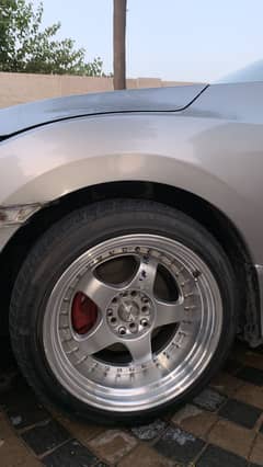Work S1 Rims With Tyres