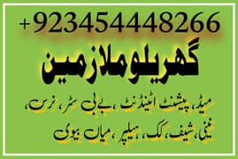 PROFESSIONAL MAID, BABY SITTER, PATIENT ATTENDENT, COOK, HELPER. . .