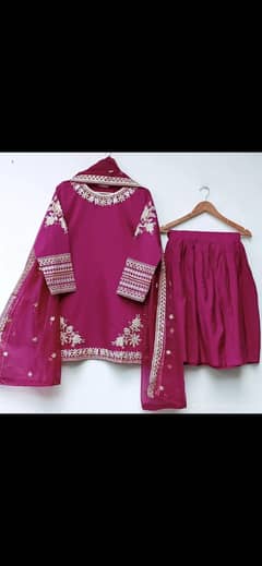 Shocking Pink dress