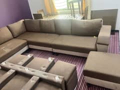 L shaped customize sofa 11 seater