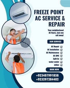 Freeze Point Ac Repairing and Service Centre