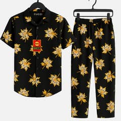 Men's Summer Co-Ord Set | Stylish Shirt & Trouser Suit for Hot Weather